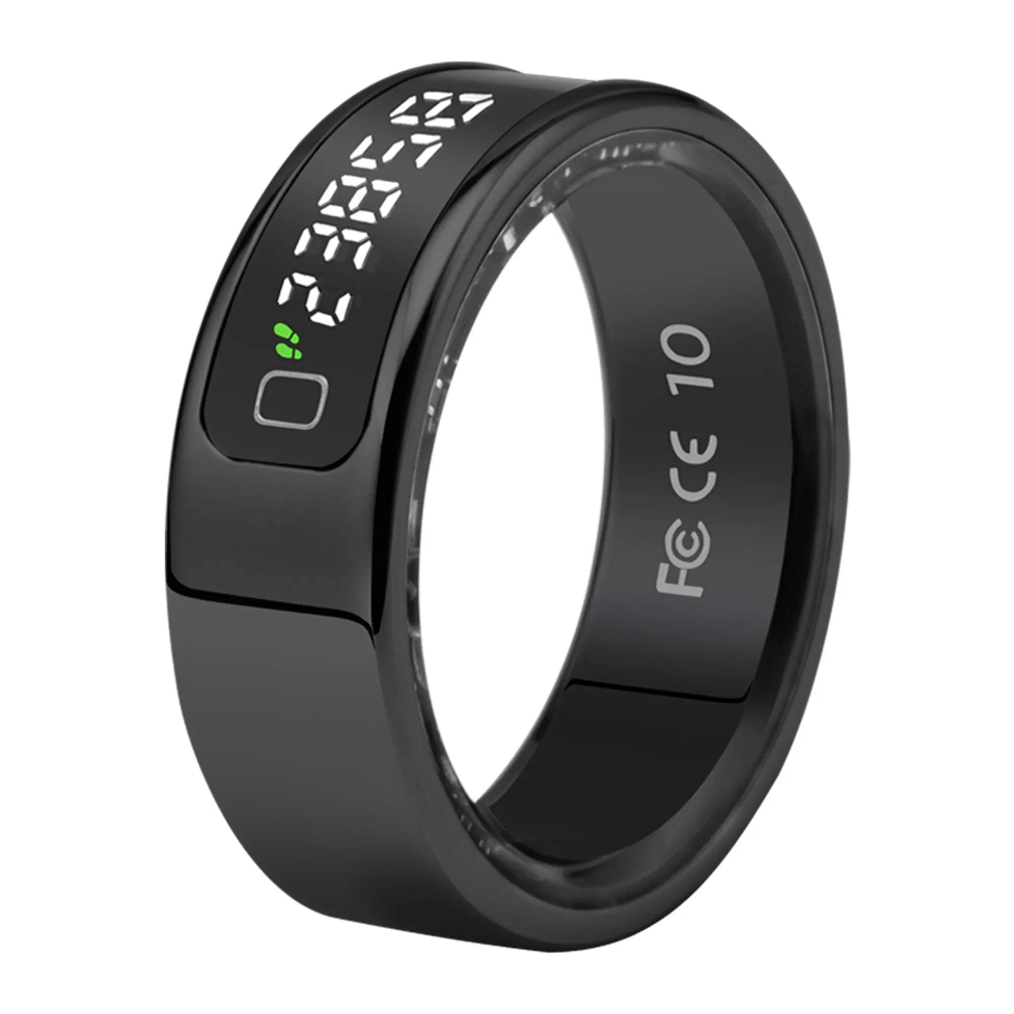 Tasbih Fitness Heart Rate Zikr Counter Display Screen Blood Oxygen Sleep Monitor  Temperature Gesture Control Touch Smart Ring
