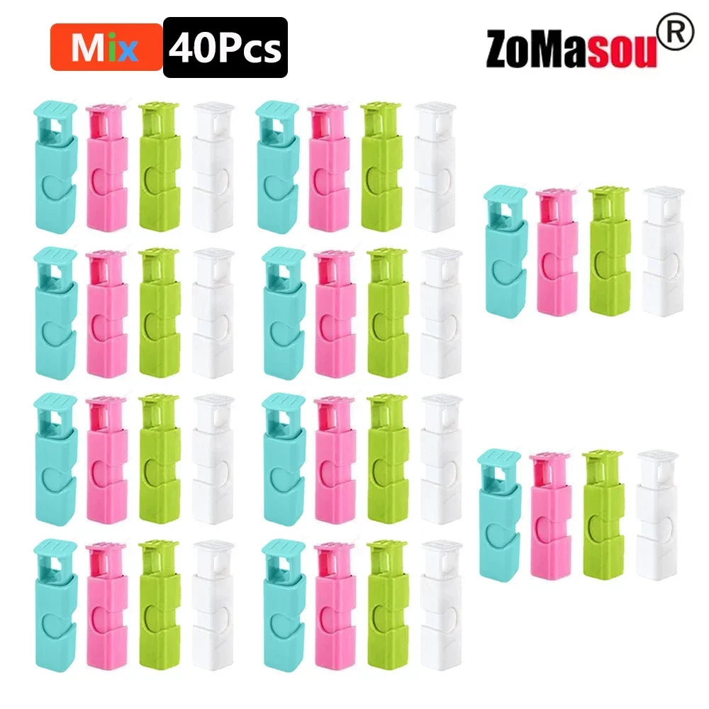 Food Bag Sealing Clips – Reusable Spring-Clamp Set (Bulk Pack)