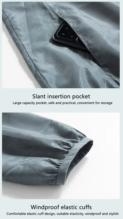 Waterproof Hiking Jacket - Lightweight Quick Dry Jacket With UPF 50+ Sun Protection Coat