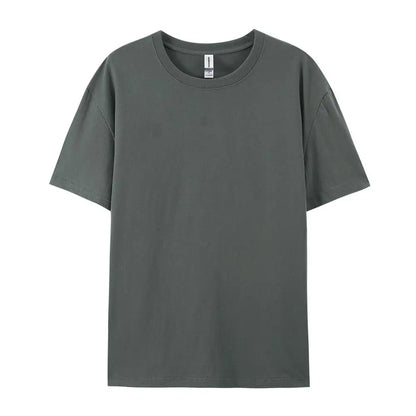 Cotton Casual T-Shirts for Women - Short Sleeve Sporty O-Neck Tops - ZOOMNSTORE