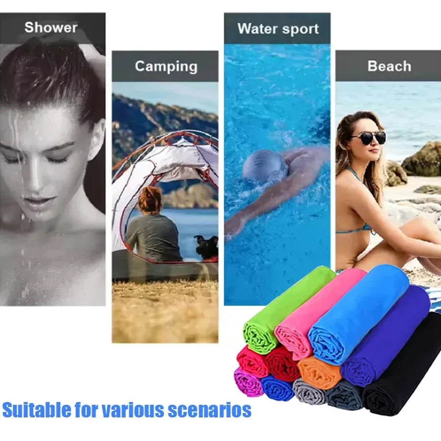 Outdoor Sports Super Absorbent Soft Quick Drying Towel, Travel Towel, can be used for travelling, yoga, beach，bathing