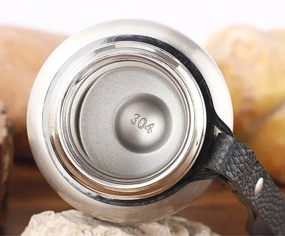 Portable Stainless Steel Thermos Large Capacity Vacuum Flask Insulated Tumbler with Rope Thermo Bottle 500/700/1000/1500ml