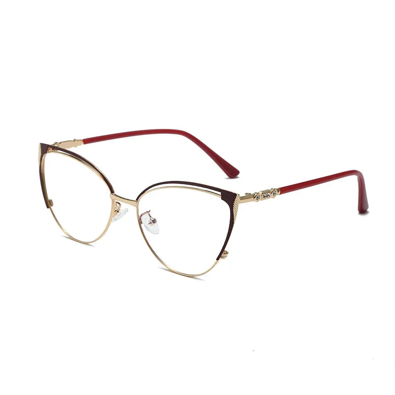 Photochromic Reading Glasses – Retro Cat Eye Frames With Blue Light Protection