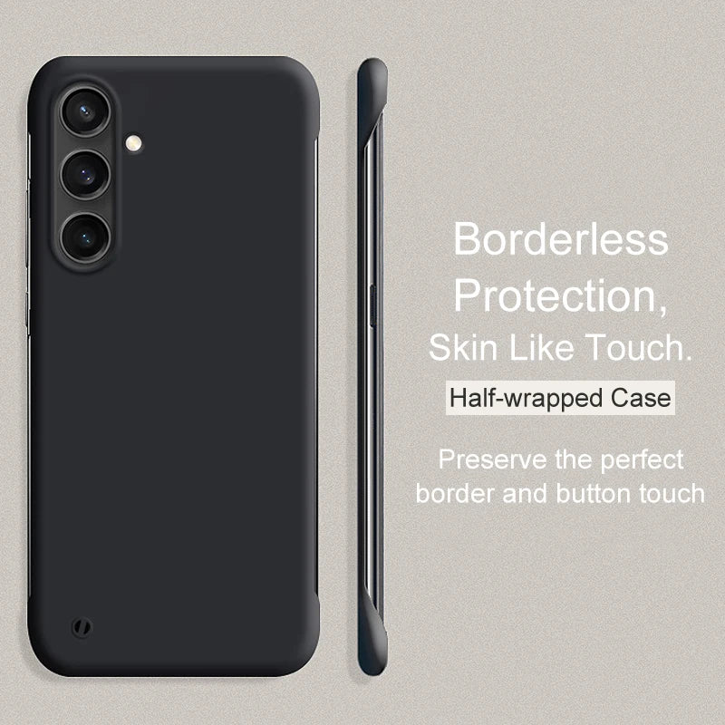Luxury Borderless Candy Color Hard PC Case For Samsung Galaxy S26 Ultra S25FE S24 S23 S21FE S22 Ultra-Thin Matte Cover