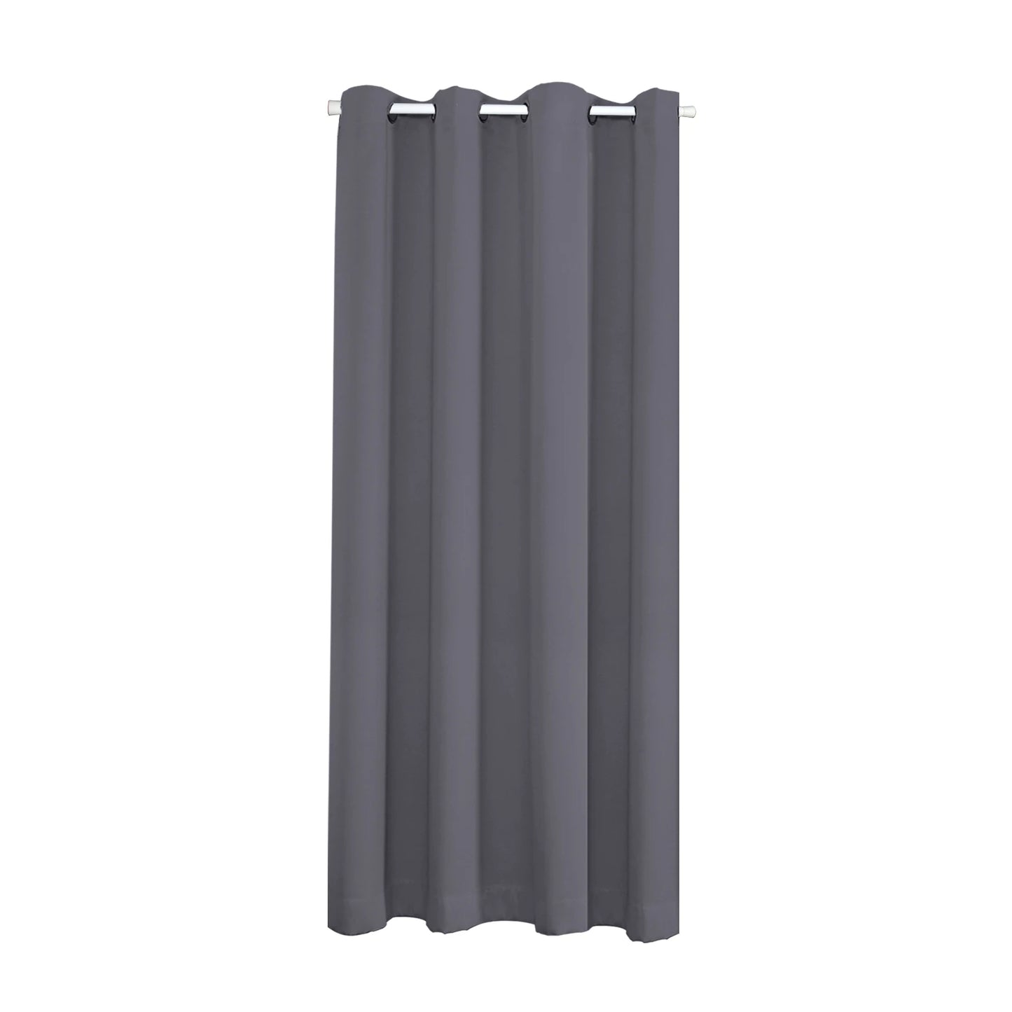 Blackout Door Curtains | Thermal Insulated Eyelet Curtain Panel - Privacy & Noise Reducing