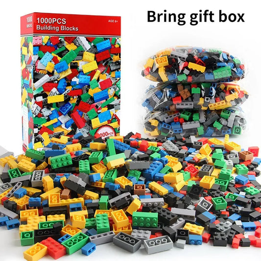 Children's Building Blocks - Bulk Creative DIY Set | Urban Classic Educational Toy - ZOOMNSTORE