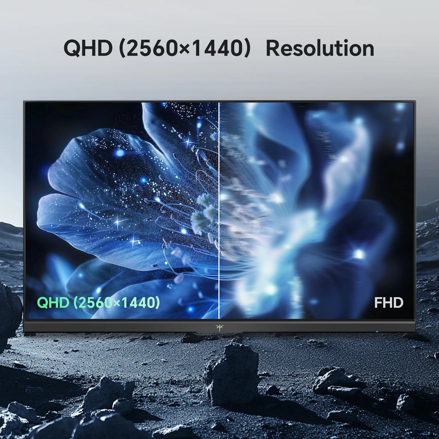 27 Inch Computer Monitor - QHD Display | IPS Panel Monitor | 120Hz Refresh Rate