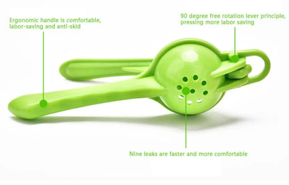 Manual Lemon Juicer Clip – Portable Citrus Squeezer