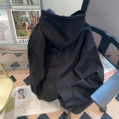 Spring And Autumn Male Vitality Fashion Trends Versatile Simple Lazy Wind 2025 New Color Blocked Patchwork Hooded Jacket