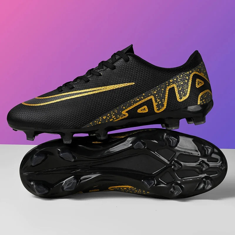Men Soccer Shoes - Breathable Training Soccer Boots | Rubber Outsole Cleats