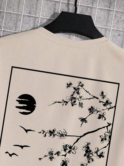 Men Cotton T Shirt - Summer Casual Tee | Breathable Loose Fit Hip Hop Top