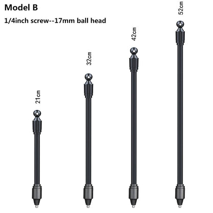 Flexible Arm Monopod Selfie Stick Rod Mount Holder Stands for Mobile Phones for Gopro Hero DJI OSMO Insta 360 Cameras Tripod