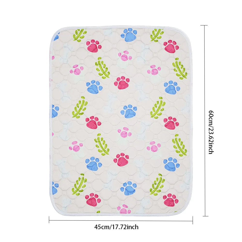 BIAI Winter New non-slip Mat for Pets Waterproof Dog Pee Pad Breathable Cat Mat Washable Pet Diaper Pad High Absorbent Pet Mat