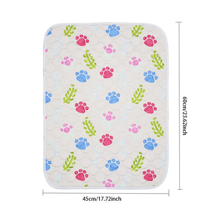 BIAI Winter New non-slip Mat for Pets Waterproof Dog Pee Pad Breathable Cat Mat Washable Pet Diaper Pad High Absorbent Pet Mat