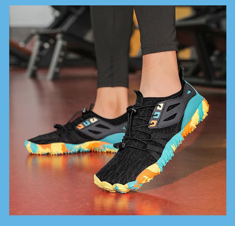 Aqua Shoes Barefoot Beach Shoes Adults Gym Outdoor Training Footwear Unisex Quick-Drying Breathable Sneakers