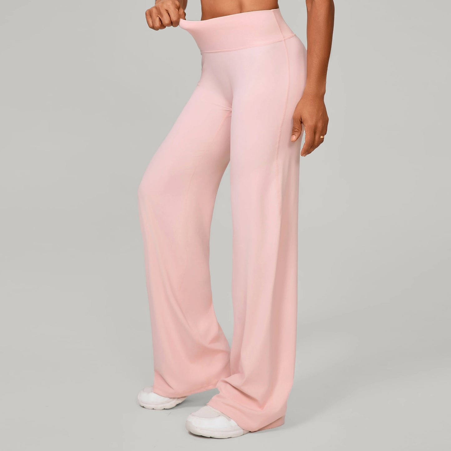 Women Yoga Pants – Soft Stretchy Fabric Full Length Leggings With Elastic Waist