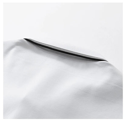 Oversized Men 7XL Polo Shirt 8XL 2026 Summer 95% Cotton Breathable Short Sleeve Collar Business Shirt Golf Man Top Clothes