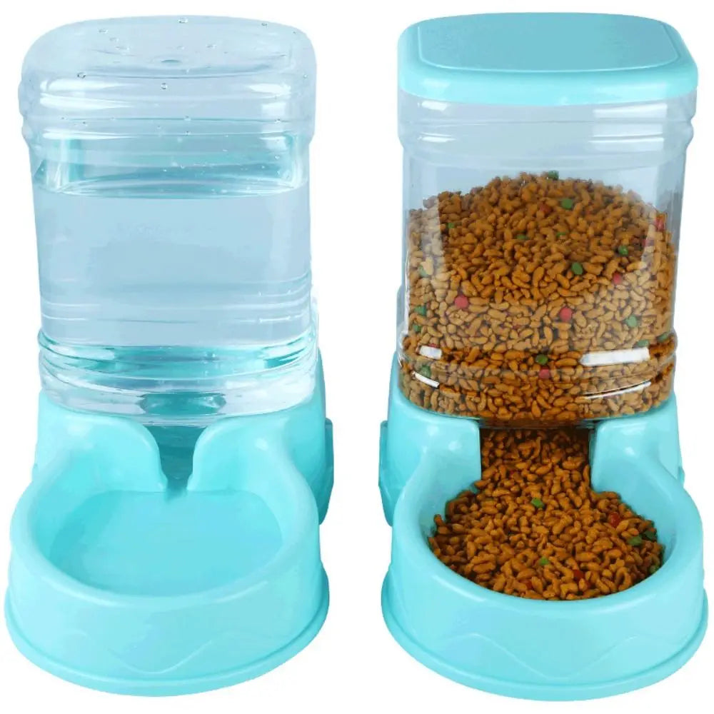 Automatic For Dog Water Drinking Cat Feeding Corner Dog Bowl Pet Feeder Dog Food Dispenser Drinking Bowl