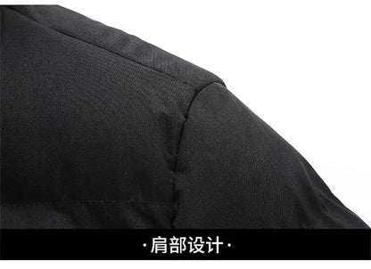 Winter Coats Men 2026 New Thick Warm Parkas Puffer Jackets Bomber Jackets Fashion Waterproof Designer Luxury Men Down Jackets