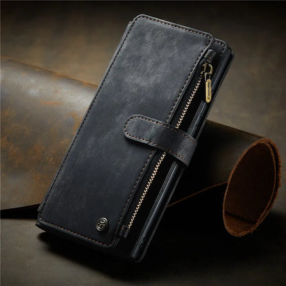 Flip Leather Phone Case For Samsung Galaxy S25 Edge S24 S26 Ultra S23 FE S22 S21 S20 Plus Note20 A16 A56 A17 A37 A57 Wallet Etui