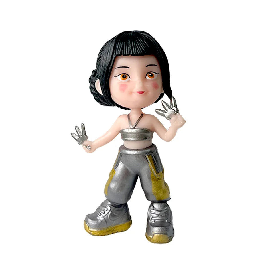 2025 Hot Anime KPop Devil Hunter Doll Vinyl Toy Rumi Mira Zoi Character Vinyl Mask Blind Box Ornament Toy Birthday Gift