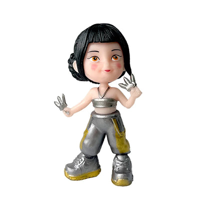 2025 Hot Anime KPop Devil Hunter Doll Vinyl Toy Rumi Mira Zoi Character Vinyl Mask Blind Box Ornament Toy Birthday Gift