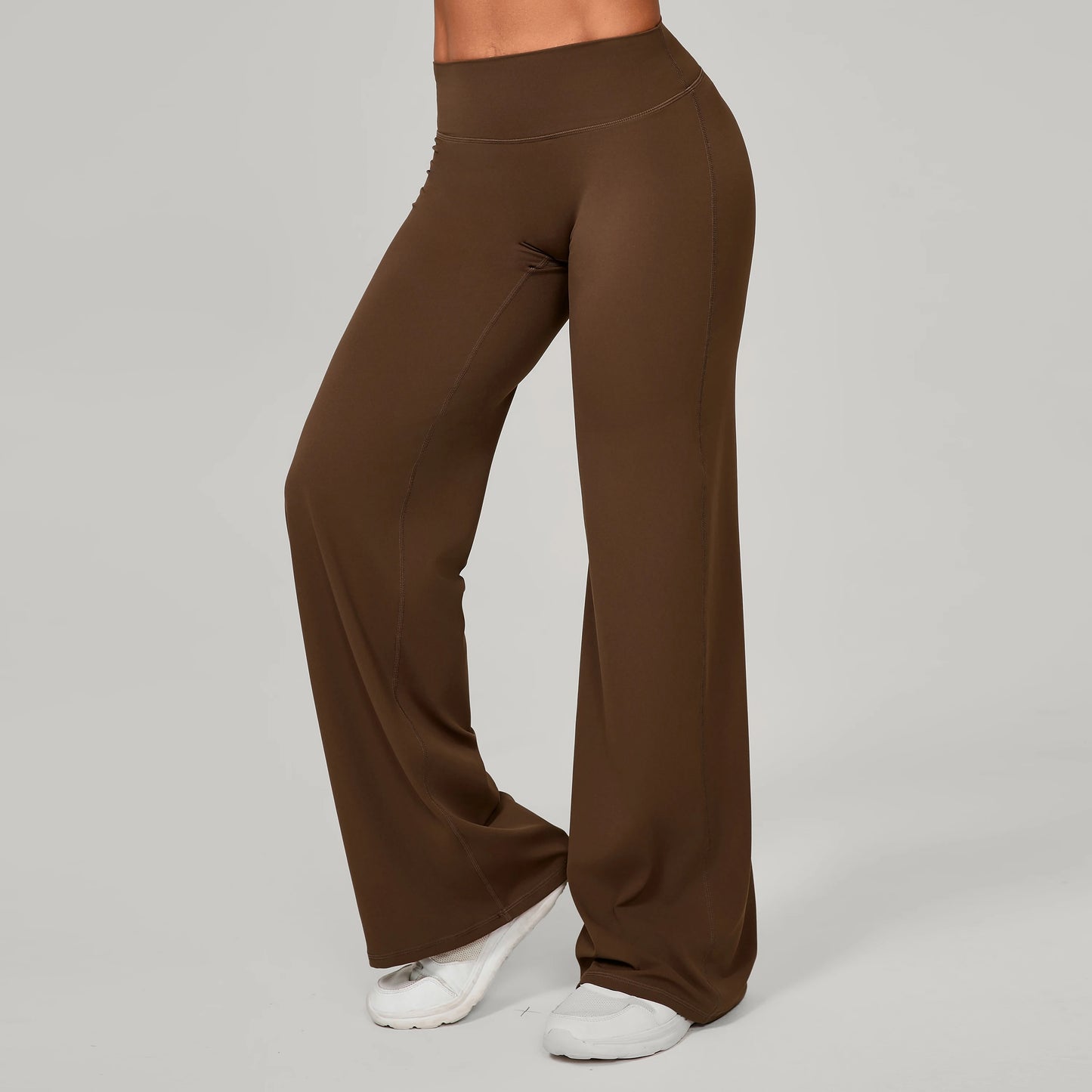 Women Yoga Pants – Soft Stretchy Fabric Full Length Leggings With Elastic Waist