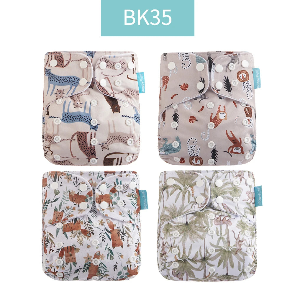Washable Pocket Diaper – Adjustable Reusable Baby Diaper Cover | Absorbent Ecological Nappy