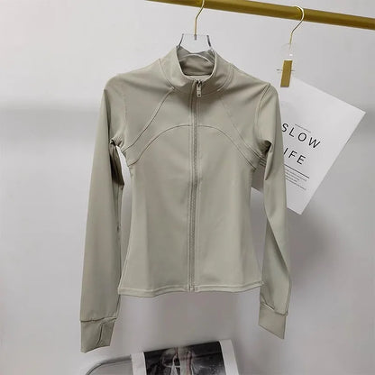 Women's Sports Jacket – Lightweight Running Jacket | Breathable Gym Workout Coat