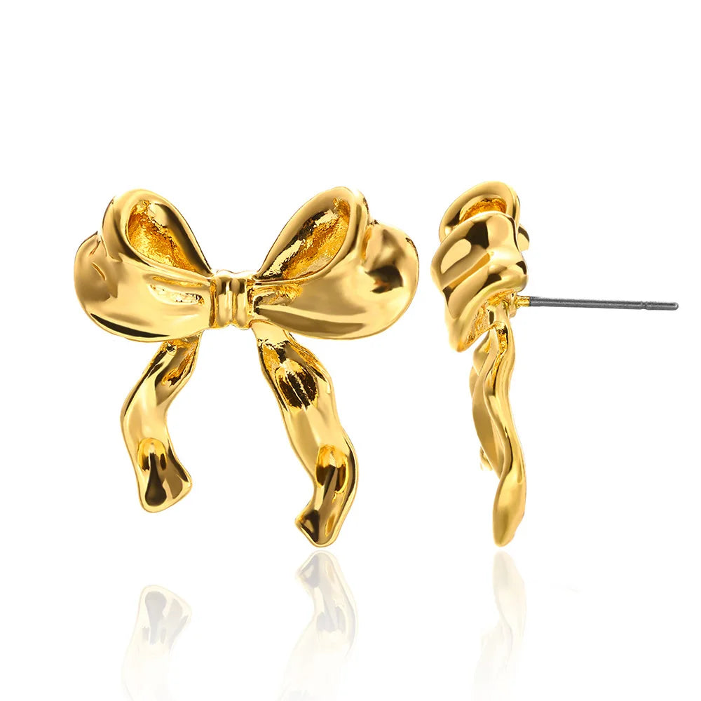 Vintage Starfish Stud Earrings – Stainless Steel Ocean Studs