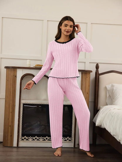 Pijama Women's Pajamas Set Nightie Pajama Sets Home Suit for Women Sleepwear Woman Nightgowns Night Wear for Ladies Trousers Pj