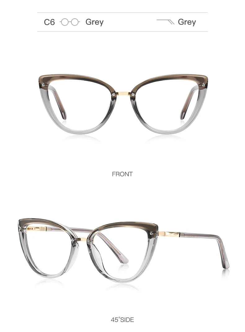 Cat Eye Reading Glasses – Women's Fashion Eyewear With Blue Light Protection
