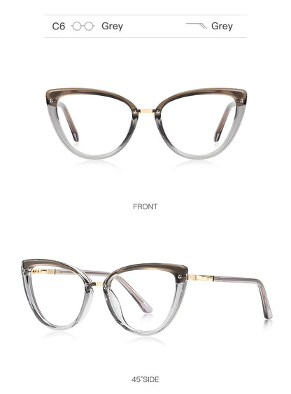 Cat Eye Reading Glasses – Women's Fashion Eyewear With Blue Light Protection