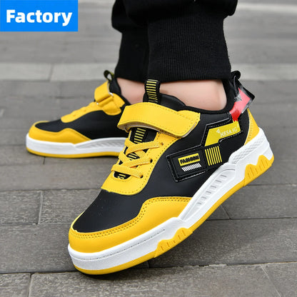 Kids Sneakers Cartoon Casual Shoes Boys Comfortable Sports Shoes Outdoor Nonslip Tennis Shoes Children Lightweight Running Shoes