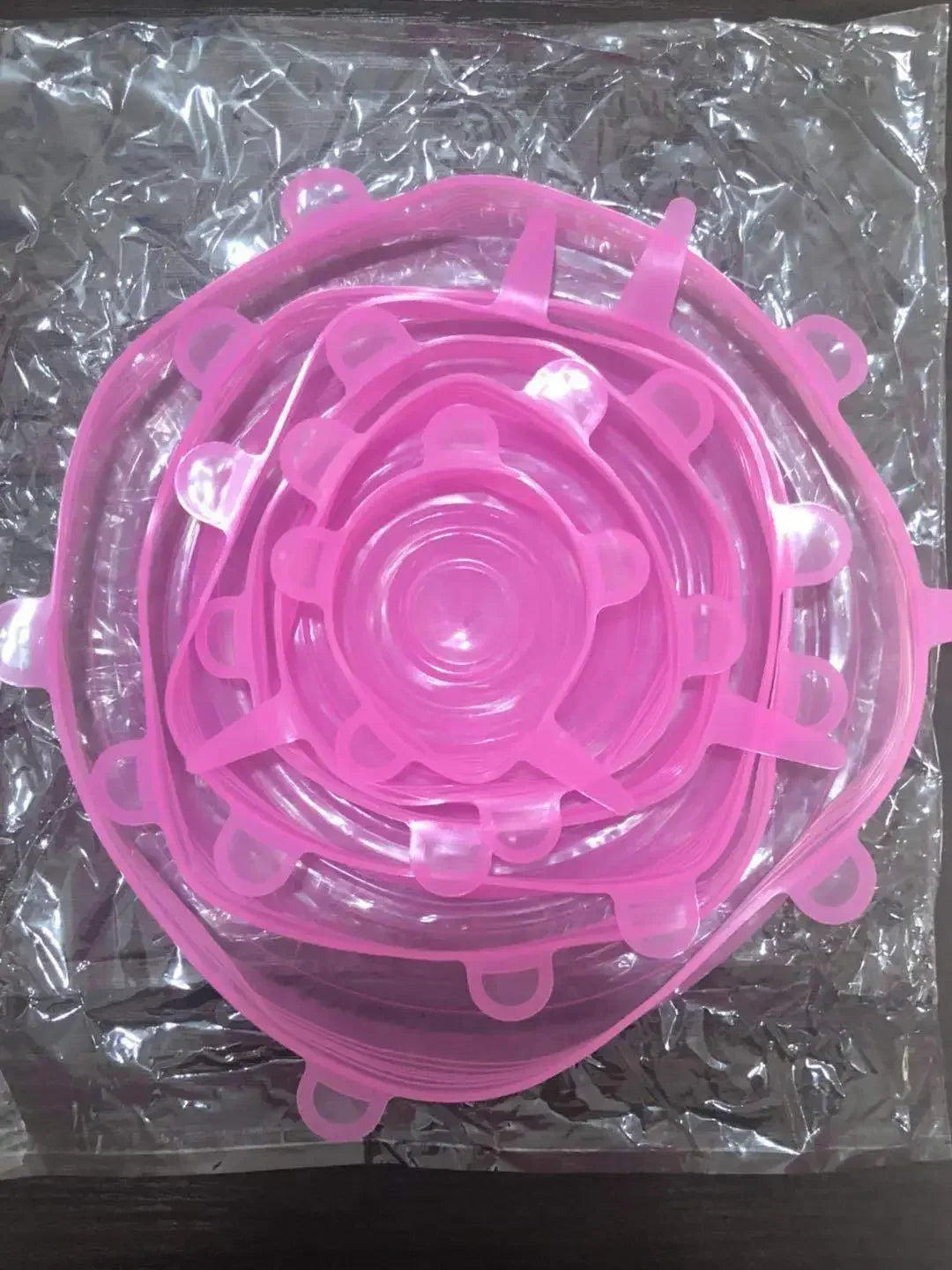 Silicone Stretch Lids – Reusable Airtight Food Covers (Set)