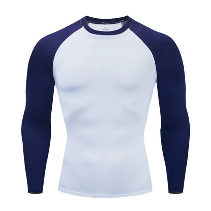 Men's Thermal Underwear Long Sleeve Tops | Thin Tight Fitting Elastic Fitness Wear