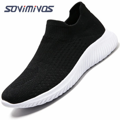 Outdoor Super Light Men Sneakers Fashion Breathable Running Sport Shoes Quality Slip-on Unisex Athletic Footwear 2022 Hot Sale