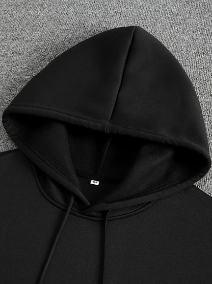 Vintage Compass Print Hoodies for Men High Quality Hooded Long Sleeve Pullover All Season Daily Casual Sports Tops Men's Clothes