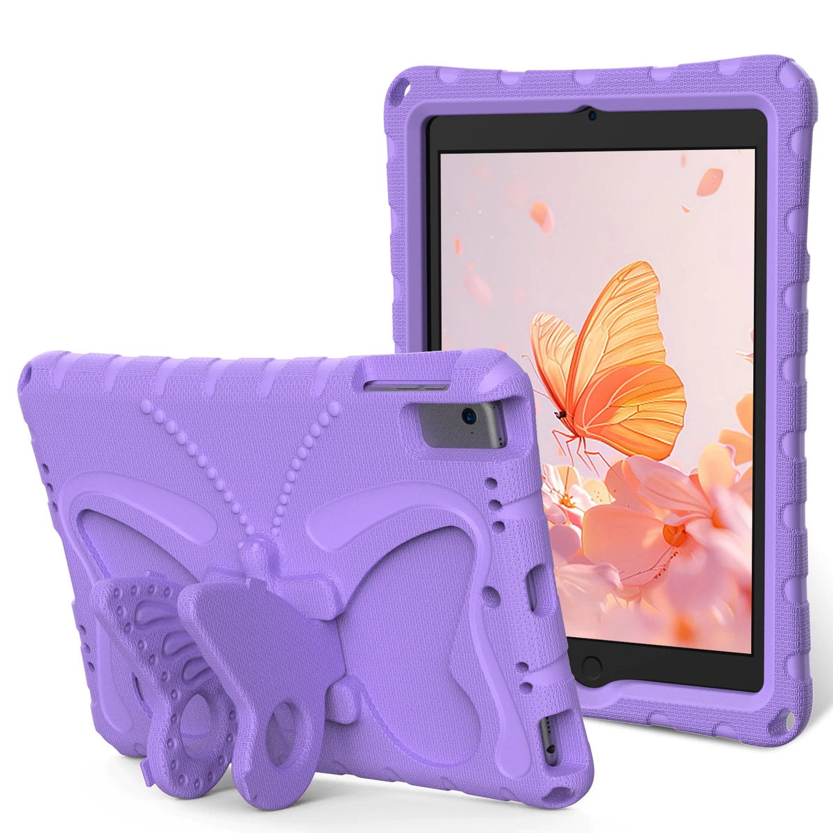 Cute Butterfly Kids Case For IPad 10.2 7th 8th 9th IPad Air3 Pro 10.5 Air 4 5 10.9 Pro 11 Shockproof Lightweight Case with Stand