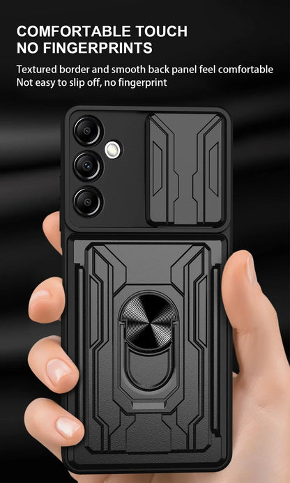Case For Samsung Galaxy S26 S25 S24 S23 S20 S21 S22 Ultra Plus FE Note 20 Ultra Cover Grade Card Slot Armor Fundas Coque