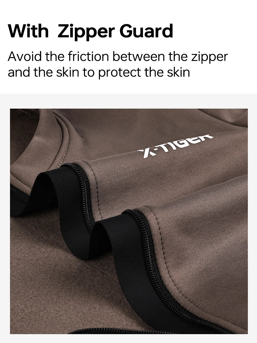 Winter Cycling Jersey - Men's Fleece Bike Jacket With Full Zipper & Pockets