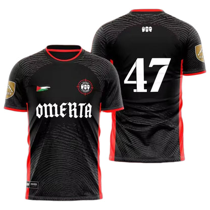 Mens Breathable Jersey Summer Sports Shirt - Lightweight Round Neck T-Shirt