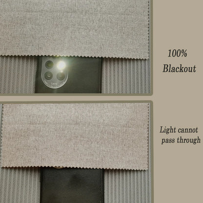Linen Blackout Curtains – Modern Living Room Drapes | Full Shading, Luxury Bedroom