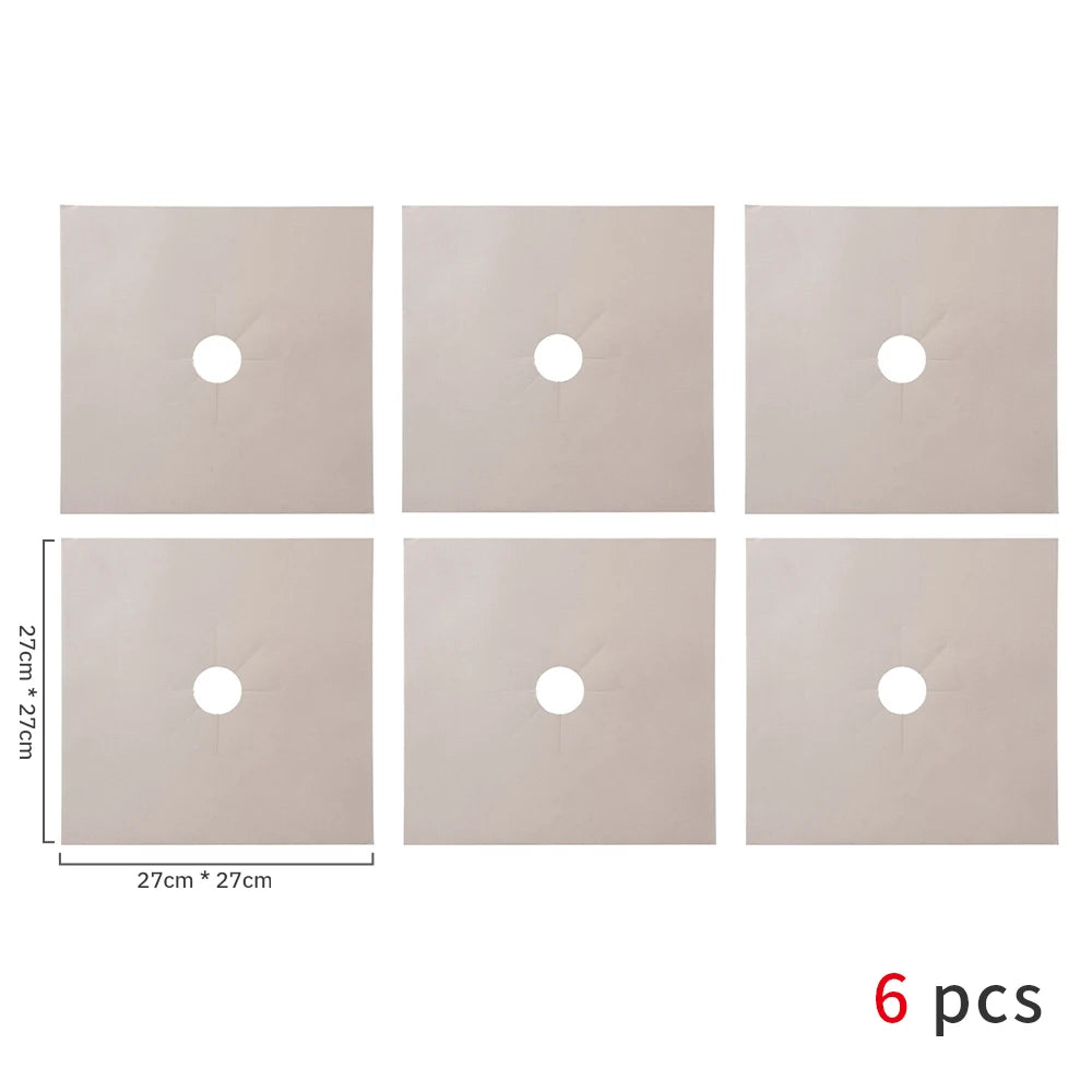Gas Stove Protector Mats – Reusable Heat-Resistant Stovetop Liners