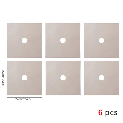 Gas Stove Protector Mats – Reusable Heat-Resistant Stovetop Liners