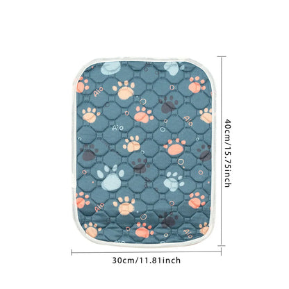BIAI Winter New non-slip Mat for Pets Waterproof Dog Pee Pad Breathable Cat Mat Washable Pet Diaper Pad High Absorbent Pet Mat