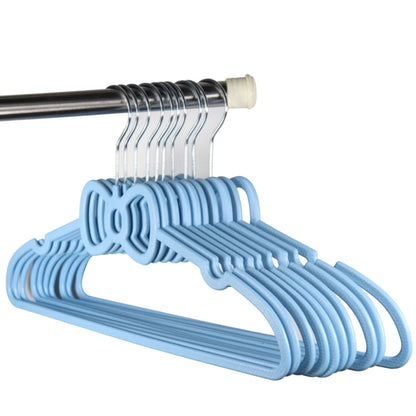 Durable Clothes Hanger Set – 10PCS ABS Plastic Heart Pattern Coat Hangers