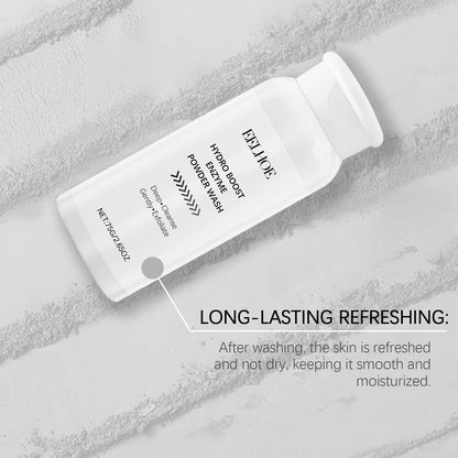 Enzyme Face Wash Powder 75g Gentle Exfoliating Cleanser for Sensitive Skin Removes Dirt Brightens Skin Travel Friendly Formula
