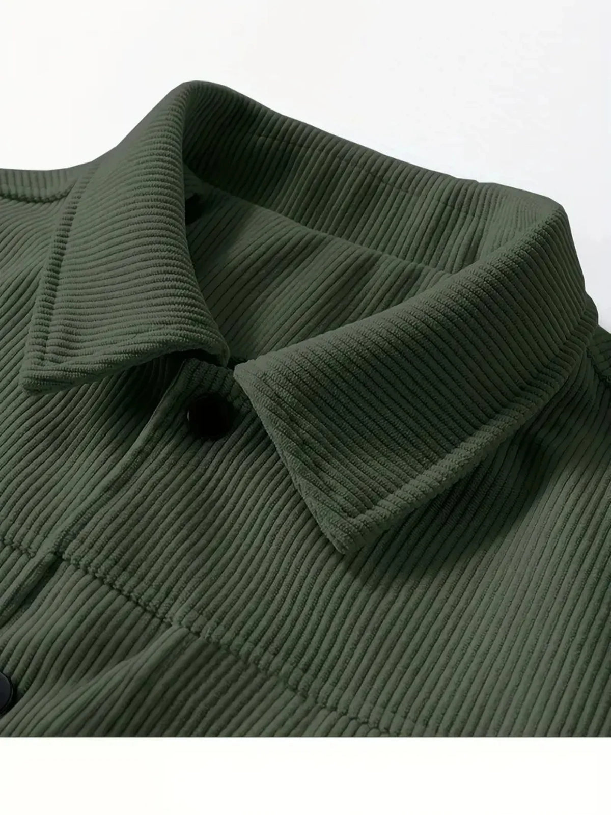 The 2025 New Autumn Corduroy Jacket for Men with a Lapel, Trendy Japanese Style Loose Coat
