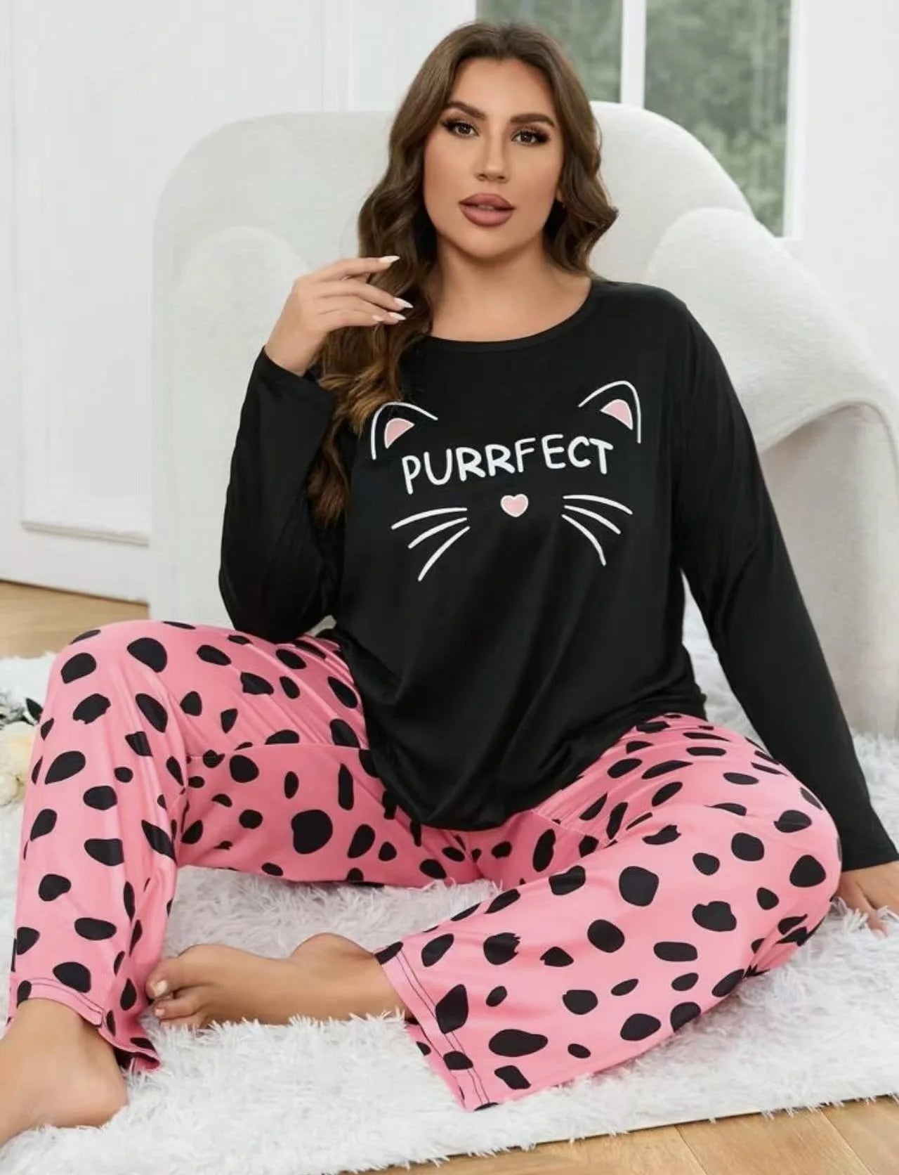 Loungewear Sets Woman Pajamas Set Big Size Pajamas for Women Ensembles Pyjama Femme Ensemble Sleepwear for Sleeping Home Wear